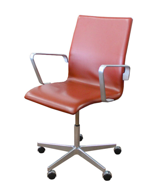 Fritz Hansen Oxford Leather Arm Chair