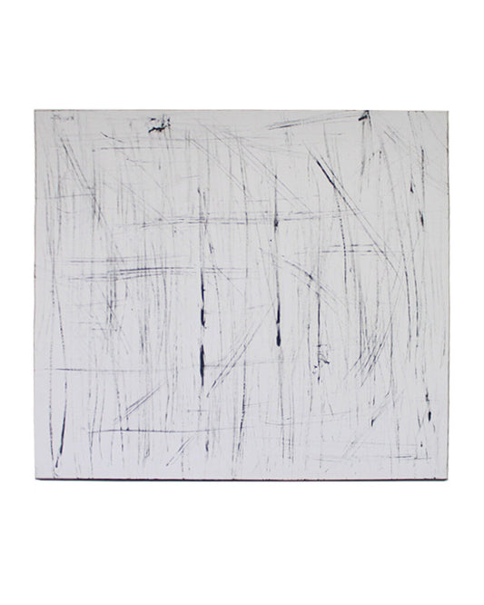 "Freeway" Black & White Acrylic on Canvas 36"Sq.
