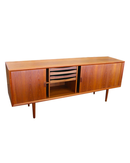 1960's Denmark Svend Aage Larsen Teak Sideboard