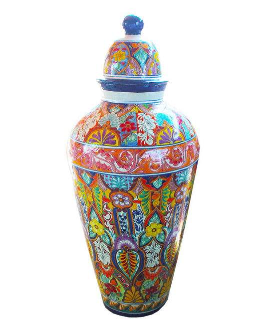 Large Talavera Jar w/Lid