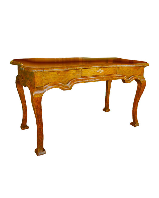 Dennis & Leen Hand Hewn Walnut Writing Desk