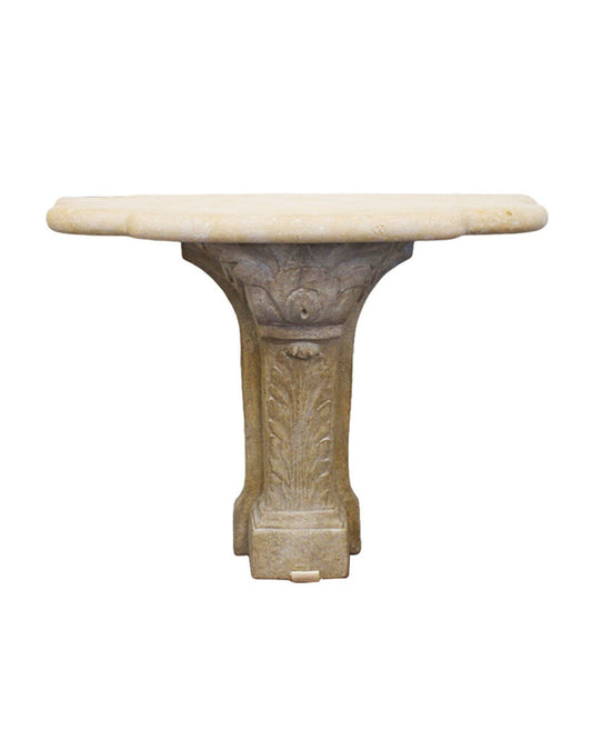 Dennis & Leen Stone Wall Console 42.5W 20.5D 34H