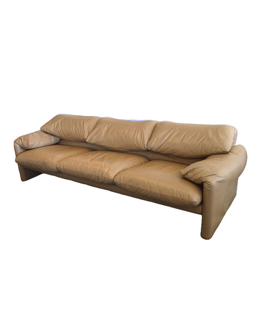 Cassina Maralunga Sofa by Magistretti, Italy, Circa 1980's