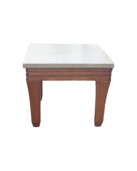 Giati Furniture Side Table w/Marble Top