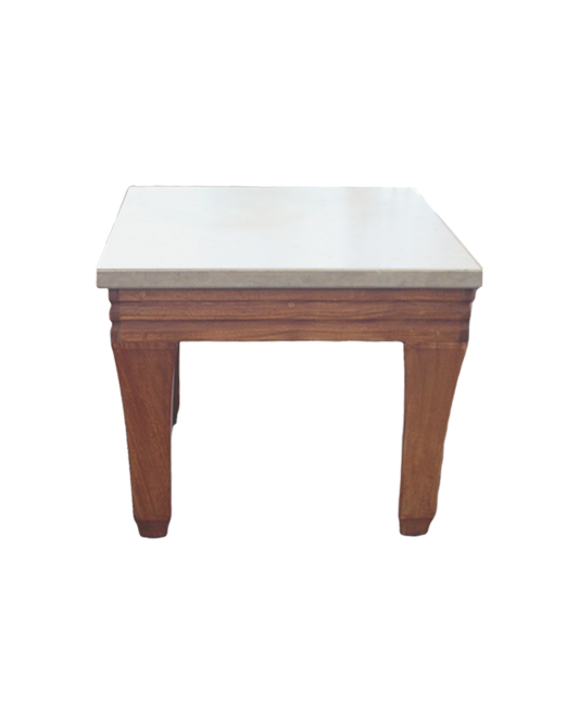 Giati Furniture Side Table w/Marble Top