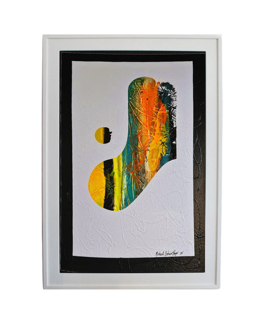 Original Acrylic on Canvas Signed Michael Schwertfeger