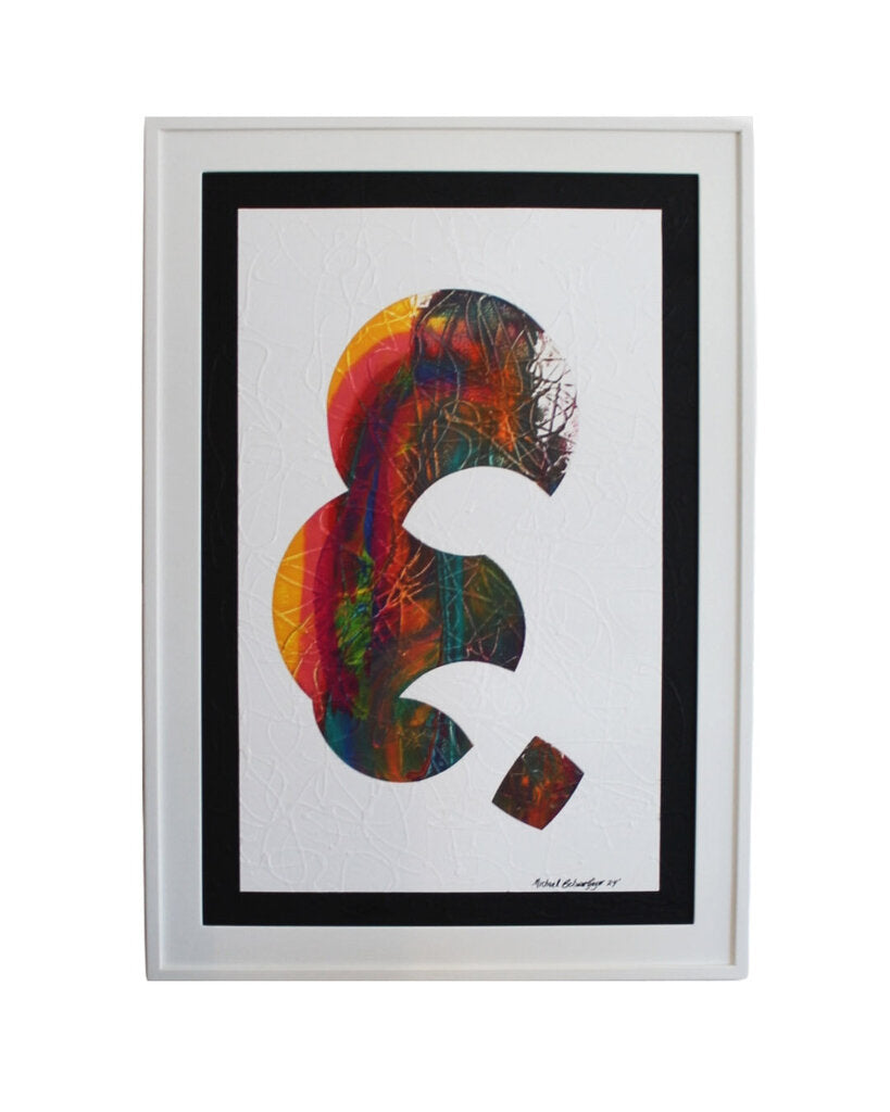 Original Acrylic on Canvas Signed Michael Schwertfeger