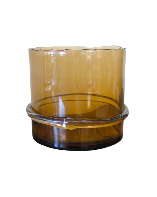 Global Views Intaglio Hurricane Candleholder