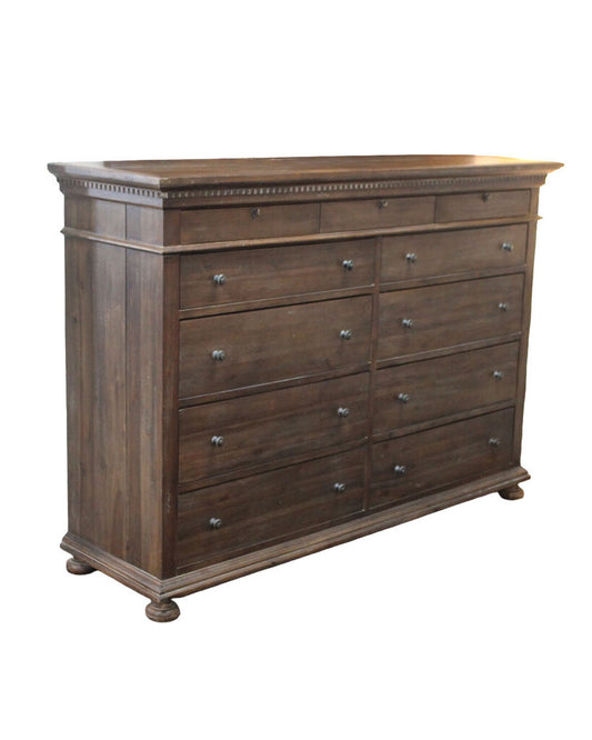 Restoration Hardware St. James 11-Drawer Hi-Dresser 71W 21.75D 50H