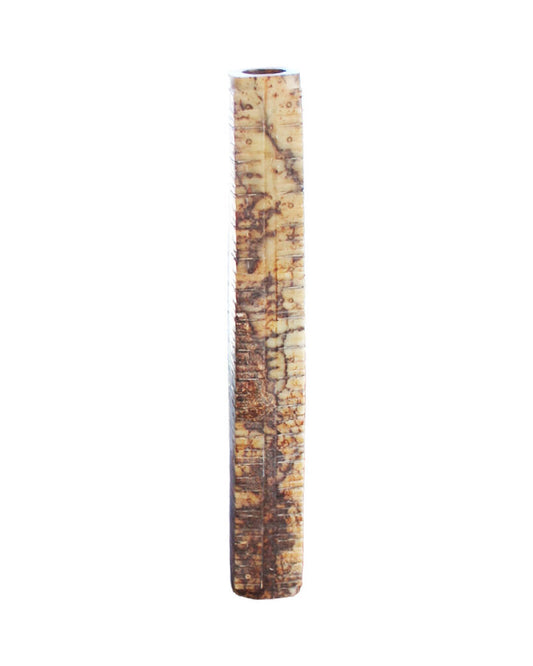 Chinese Natural Jade Cong Square Pillar