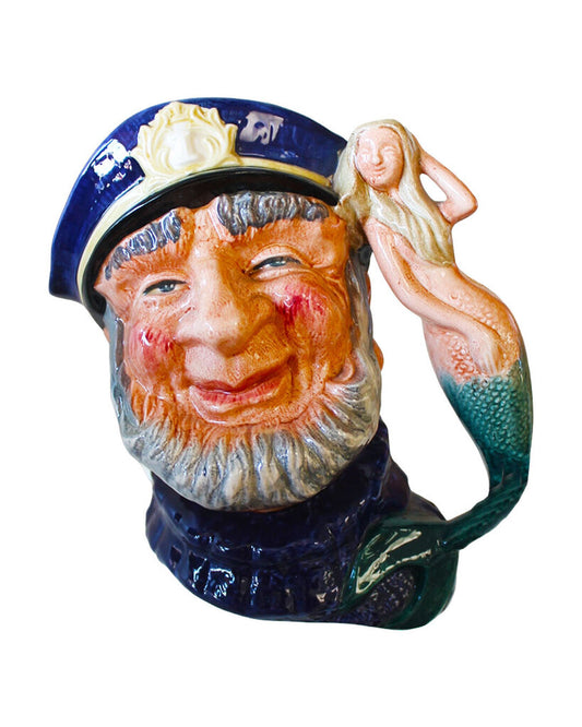 Royal Doulton "Old Salt" Ceramic Mug 7W 5.5D 7.5H