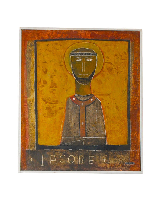 "+IACOBE+" Signed by Ordonez, Framed Art on Canvas 20.5" x 24.5"
