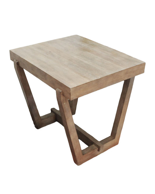 Ellen Degeneres Grey Wood End Tables PAIR 26.5W 22.5D 24.5H