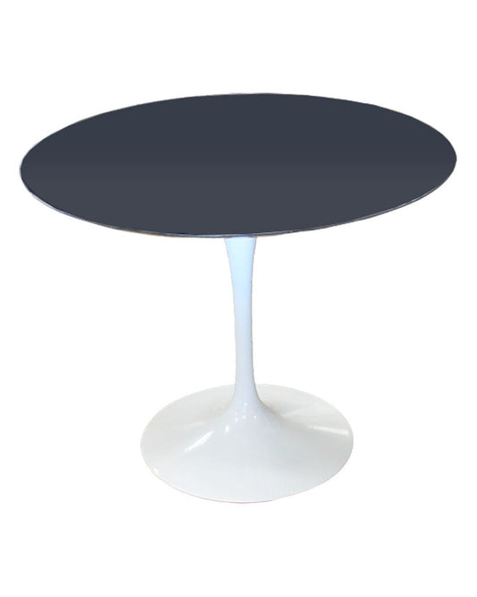 Knoll Studio Eero Saairinen 1957 White Tulip Table 36Dia 28.5H