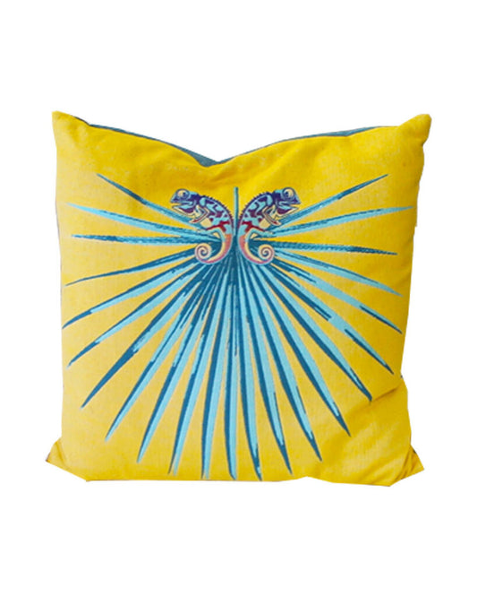 Elaine Smith Decorative Chameleon Pillows 22"Sq (PAIR)