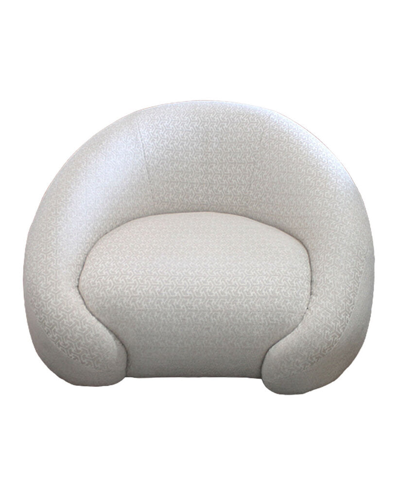 Nathan Anthony Embrace Swivel Luxury Chairs 43W 39D 28H - PAIR