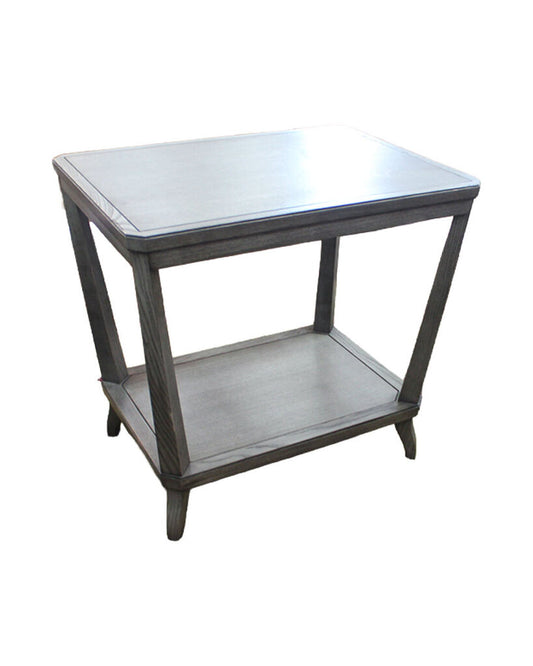 Hickory Chair Rye Side Tables in Ash 28"W 20.75"D 26.25"H - PAIR