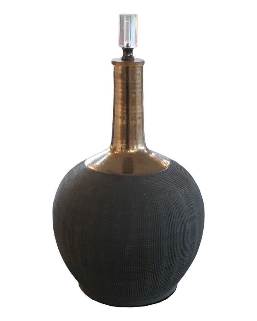 Uttermost Arnav Matte Black Bottle 16H