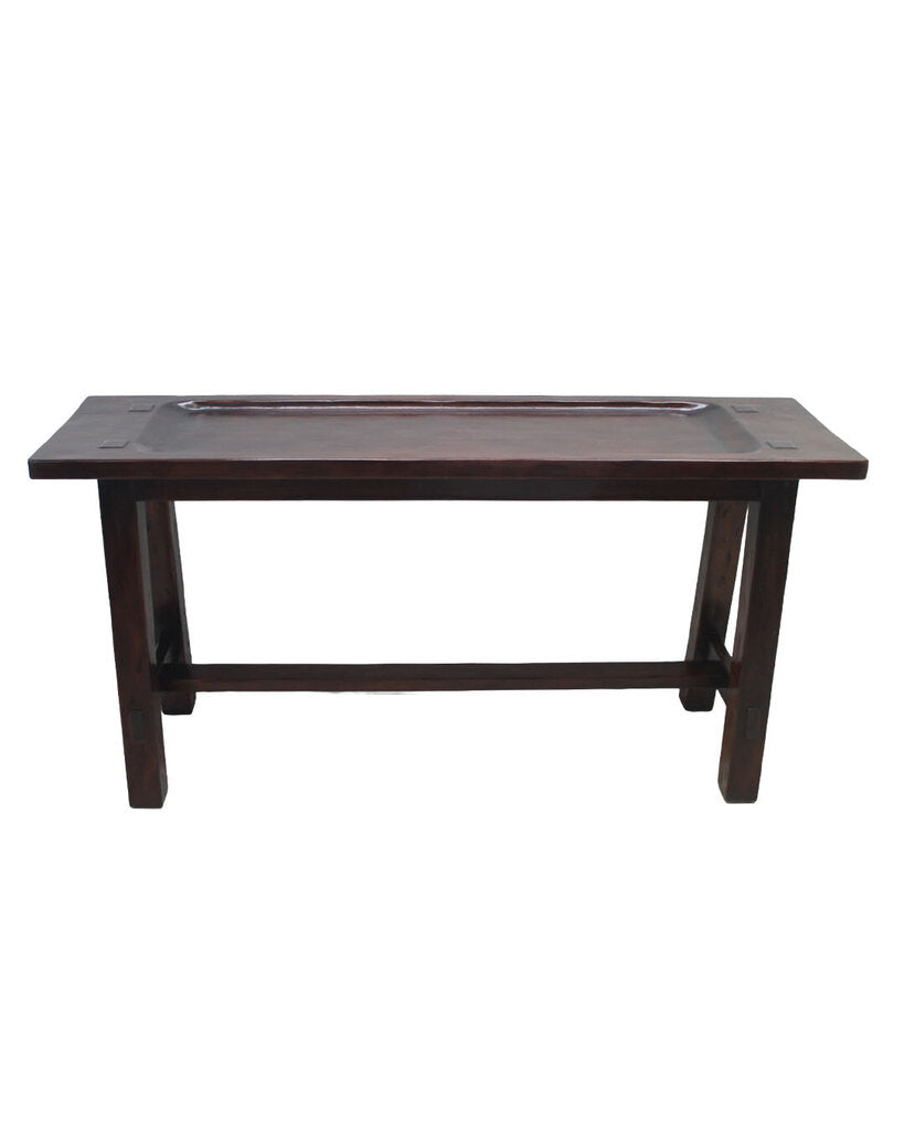 South Cone Trading Co. Lacquered Solid Wood Console 67W 19D 33H