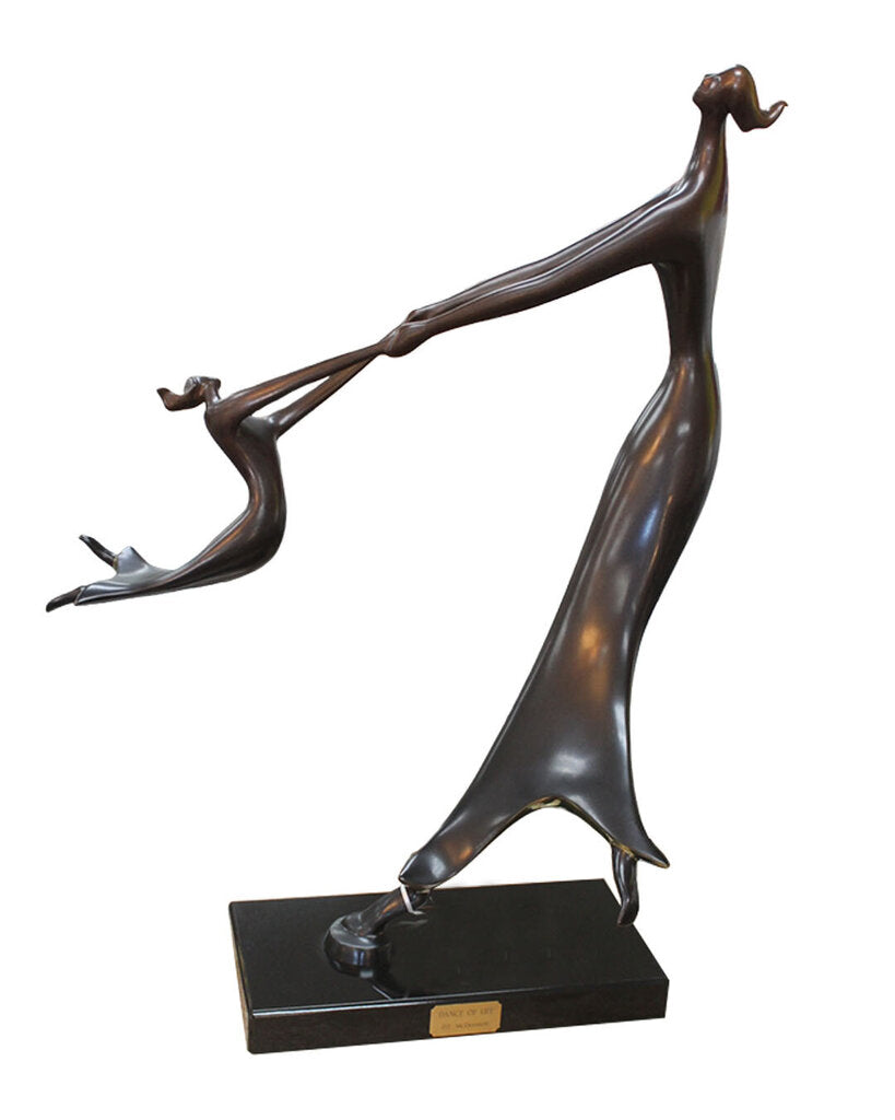 "Dance of Life" by D.E. McDermott, Ltd. Ed. 36/75, 28" x 14" x 39"H