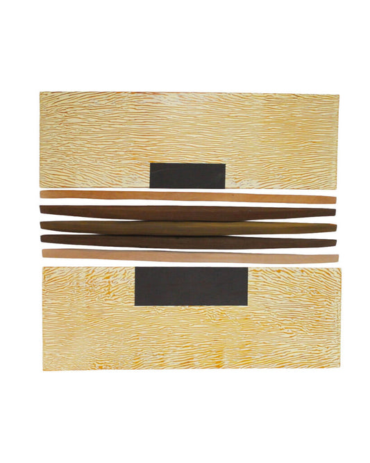 "Valley on Me" Unsigned, Painted Panels w/5-Sections Wall Art 48W 45H