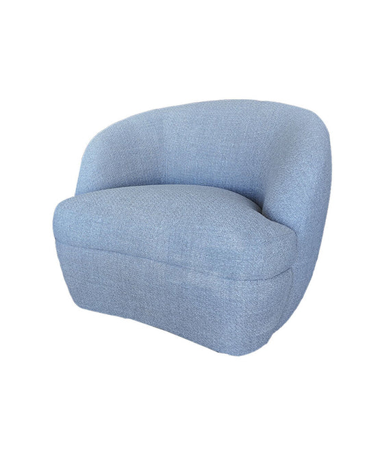 Four Hands Grey Sandy Swivel Lounge Chair 34W 32D 29H