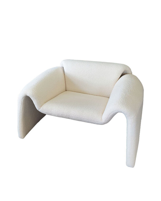 Dolce Natural Accent Chairs, White by JoFran (PAIR) 39 x 30.5 x 23.5