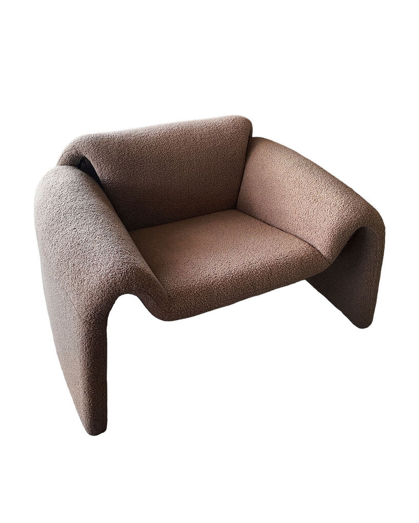 Dolce Natural Accent Chairs, Taupe by JoFran (PAIR) 39 x 30.5 x 23.5