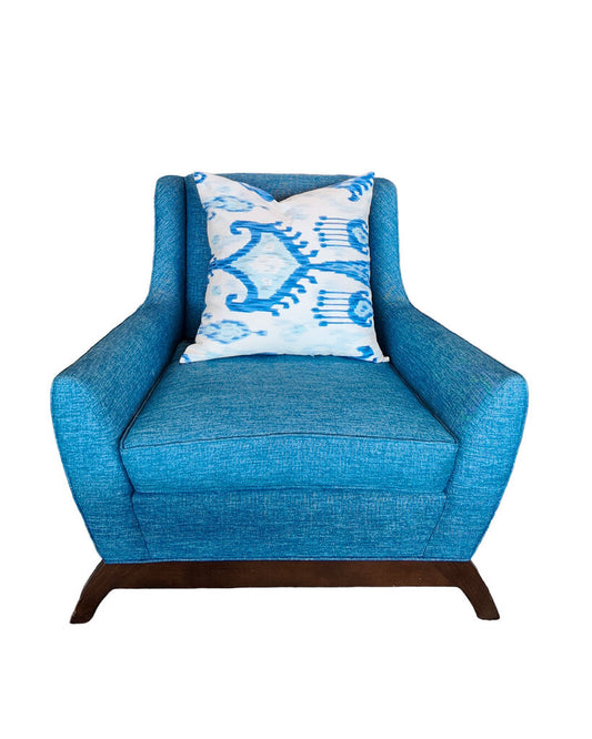 Joybird Furniture Modern Owen Chair, Upholstered w/Wood Base 39W 36D 34H