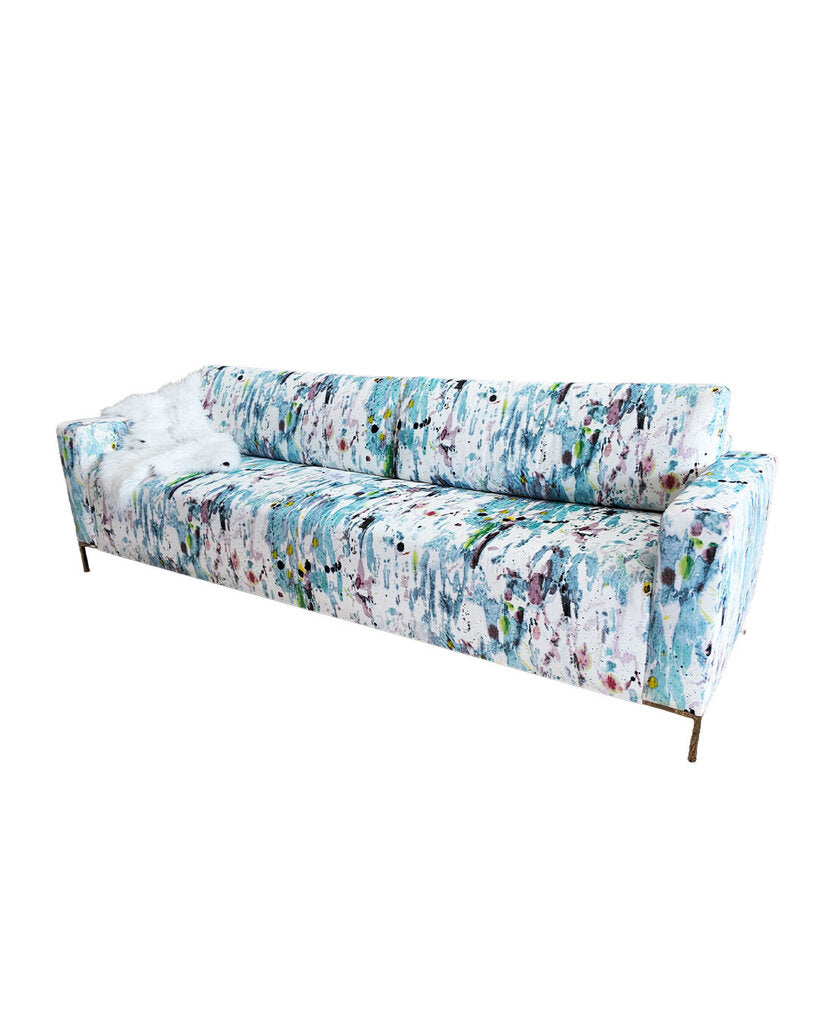 Kaleido Splatt Fabric By Timorous Beasties Large Sofa 109W 37D 37H