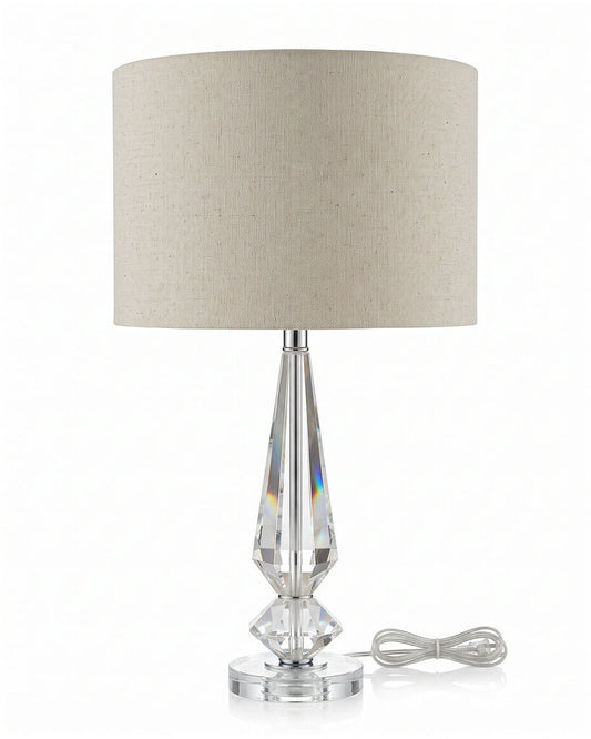 Waterford Crystal Influence Lamps 25.5H - PAIR