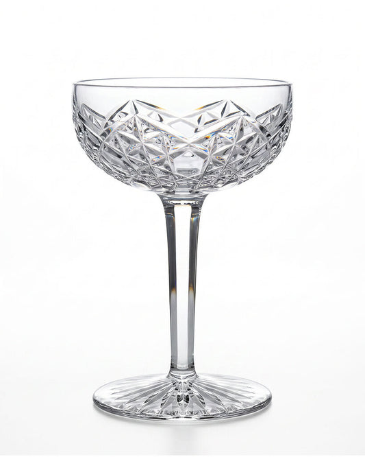 Signed Baccarat Crystal Juigne Champagne Glasses