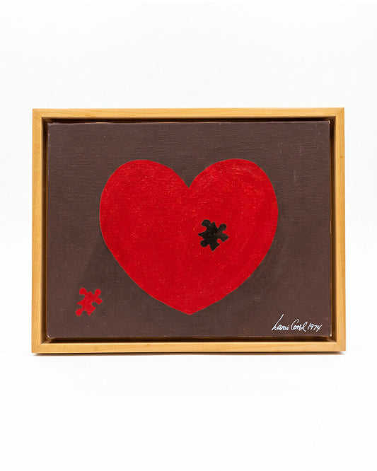 Signed, "If You Can Put That Piece Back, You Can Have It" Acrylic on Canvas 13.25 x 10.25H