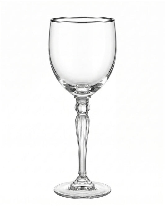 Carlton Platinum by Waterord Crystal Wine Glasses