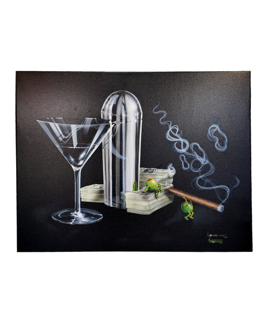 "A Good Day" Signed (Michael) Godard AP 33/50 Giclee on Canvas 35 x 28