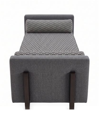 Baker Milling Road Porter Daybed, Distinctive Dark Wood Legs 84W 32D 28H