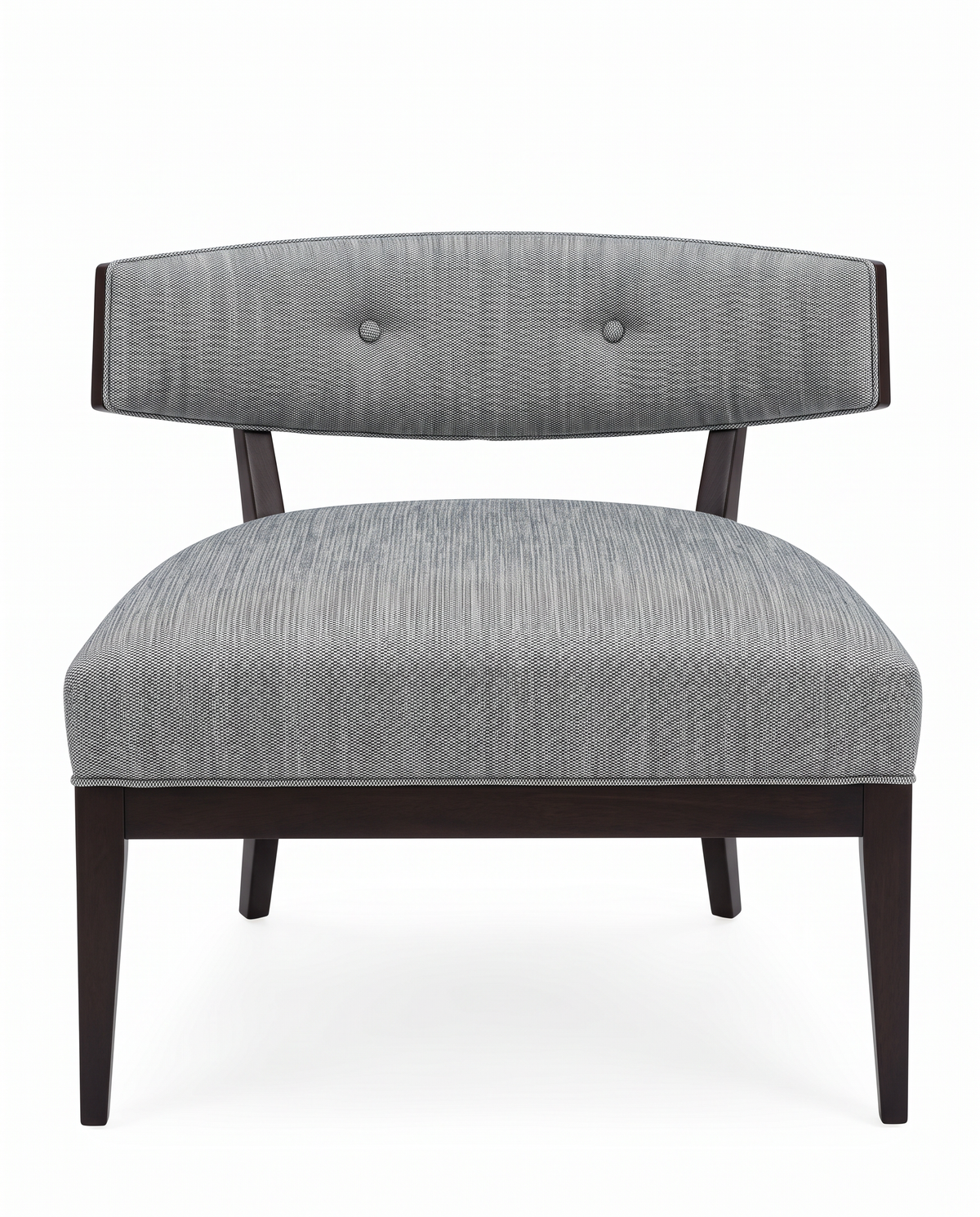 Bolier Crescent Lounge Chairs, Crescent Shapped Cantilever Backrest - PAIR