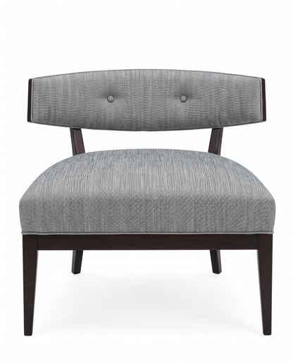 Bolier Crescent Lounge Chairs, Crescent Shapped Cantilever Backrest - PAIR