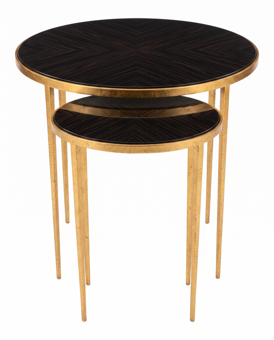 Christopher Guy Alsace Nesting Tables 23.75W 15.75D 23.75H