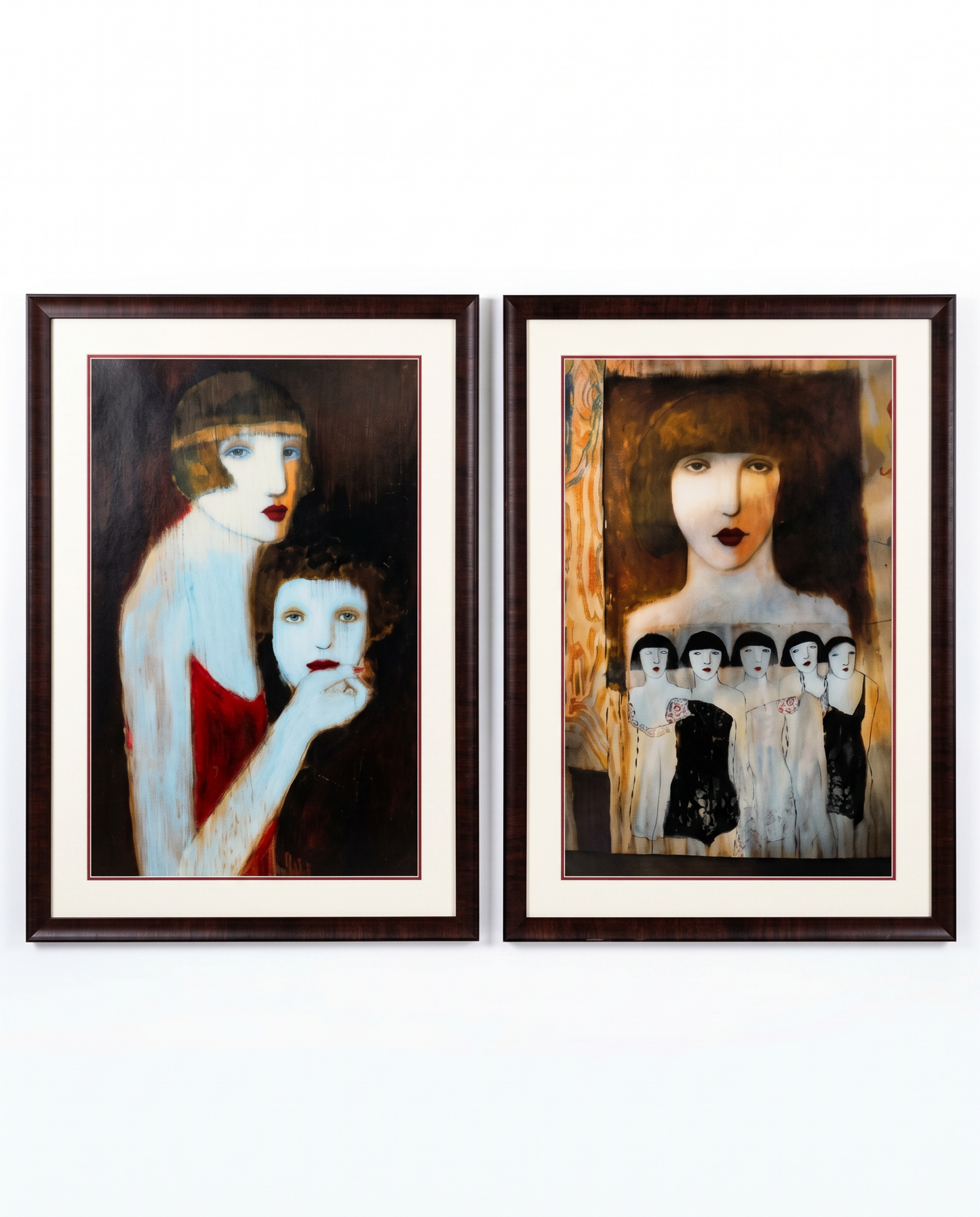 Cynthia Markert Prints, Framed (Pair)