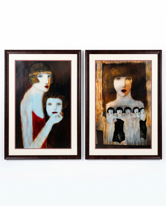 Cynthia Markert Prints, Framed (Pair)