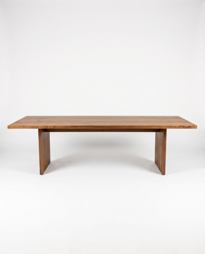 DWR Gather Dining Table, Solid Wood 104W 36D 29H