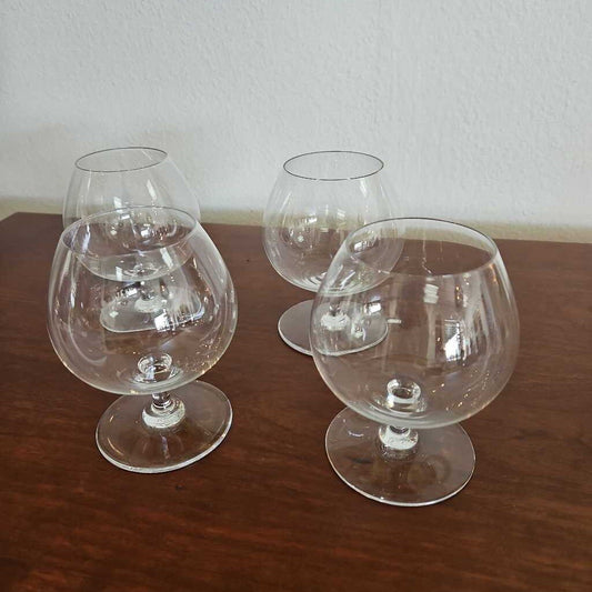Sm. Baccarat France Brandy Glasses (SET OF 4)