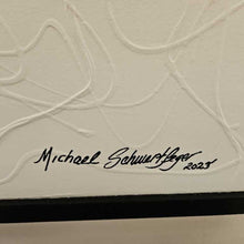Load image into Gallery viewer, &quot;Think Outside the Box, Think Outside the Box, Think Outside the Box&quot;&quot; Original Acrylic on Canvas Signed Michael Schwertfeger, Custom Frame

