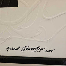 Load image into Gallery viewer, &quot;Australian Opal&quot; Original Acrylic on Canvas Signed Michael Schwertfeger, Custom Frame
