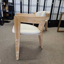 Load image into Gallery viewer, Interlude Maryl-III Dining Chairs, washed White Sungkai Wood

