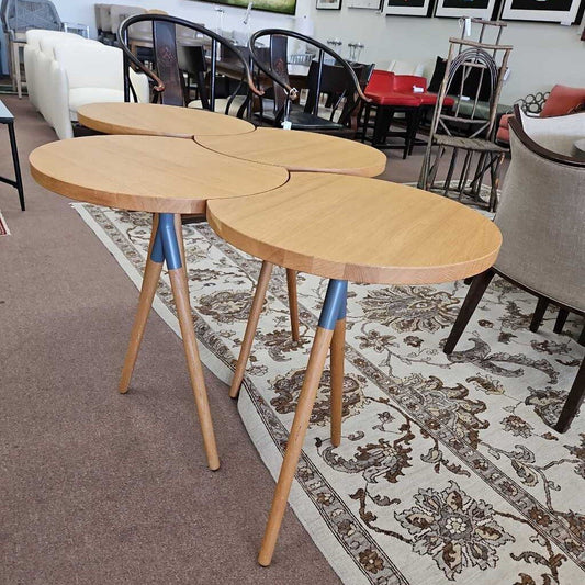 Itisy Table by Philippine Lemaire for Ligne Roset, Solid Oak 51W 42D 29.5H