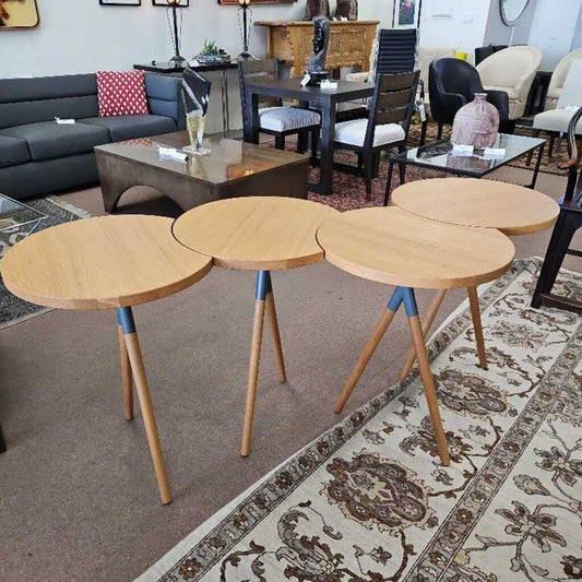 Itisy Table by Philippine Lemaire for Ligne Roset, Solid Oak 51W 42D 29.5H