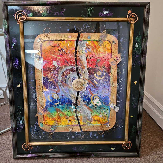 "Fire and Ice" by Justin Coppersmith 26.25W X 30.25H