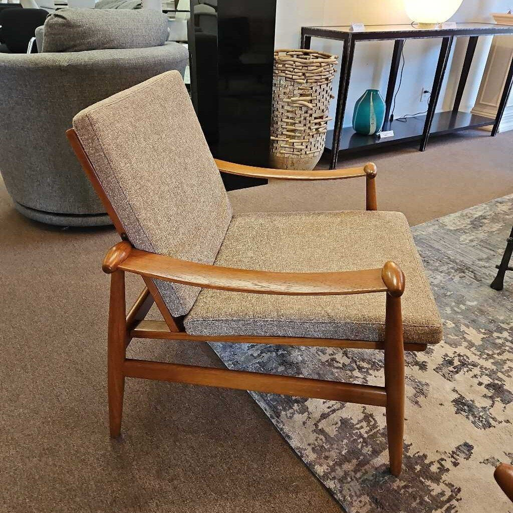 Finn Juhl "Spade" Danish Teak Chairs by John Stuart Inc 29W 32D 32H - PAIR